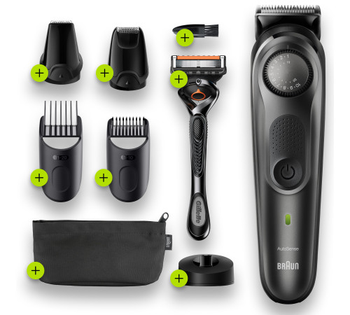 Триммер для тіла (бодігромер) / Триммер для бороды и усов Braun XT5200