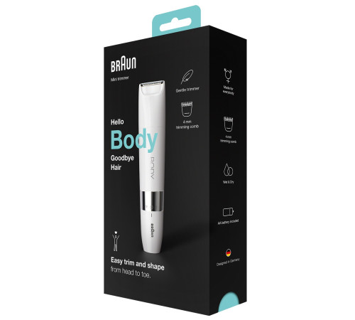 Триммер для тела (бодигрумер) Braun BS1000