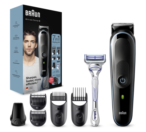 Тример для бороди та вусів Braun MGK3342