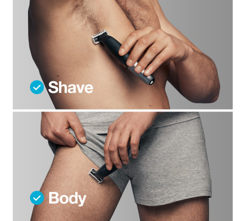 Триммер для бороды и усов/ Триммер для тела (бодигрумер) Braun Series X XT5100