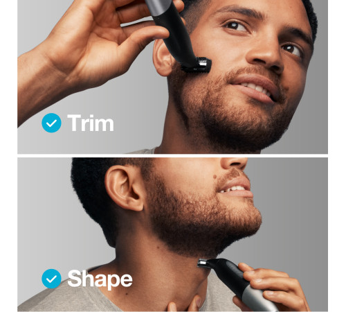 Триммер для бороды и усов/ Триммер для тела (бодигрумер) Braun Series X XT5100