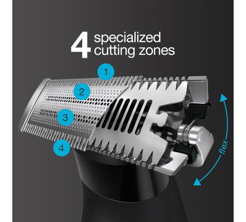 Триммер для бороды и усов/ Триммер для тела (бодигрумер) Braun Series X XT5100