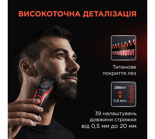 Триммер для усов и бороды Rowenta TN384MF0