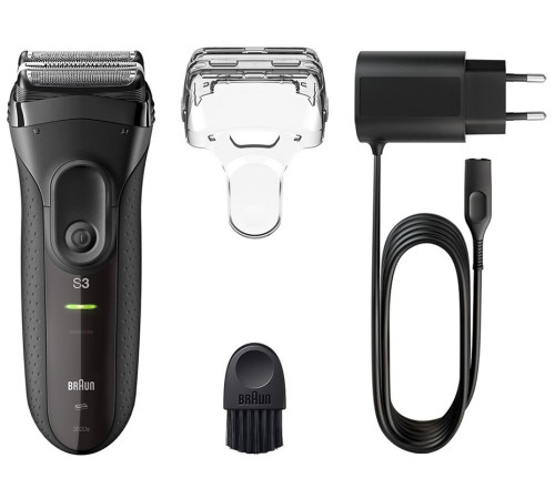 Електробритва чоловіча Braun Series 3 3020s Black