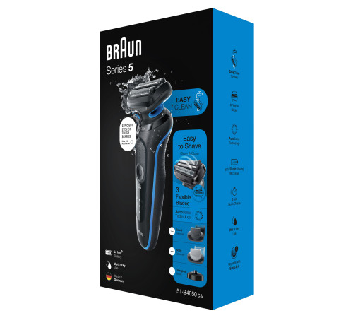 Електробритва чоловіча Braun Series 5 51-B4650cs