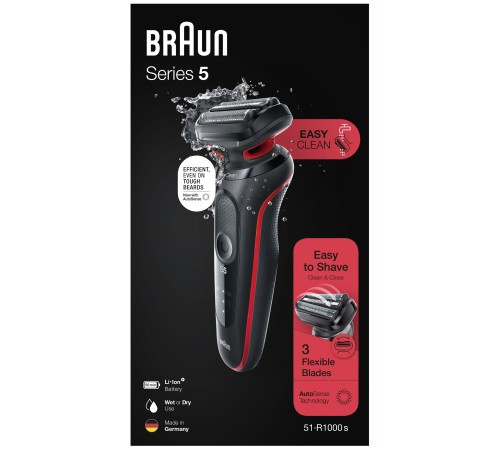 Електробритва чоловіча Braun Series 5 51-R1000s