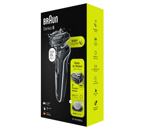 Електробритва чоловіча Braun Series 5 51-W1600s