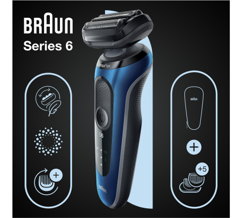 Електробритва чоловіча Braun Series 6 61-B1500s