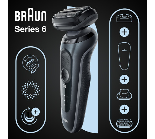 Електробритва чоловіча Braun Series 6 61-N4820cs