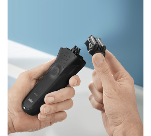 Електробритва чоловіча Braun Series 3 300s Black