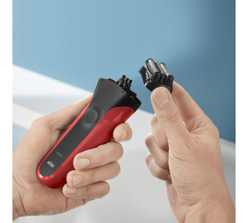Електробритва чоловіча Braun Series 3 300s Red