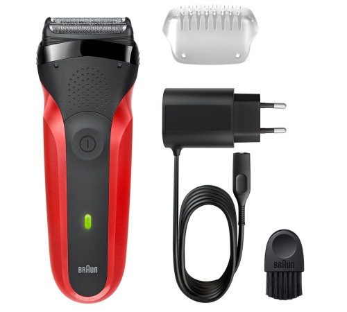Електробритва чоловіча Braun Series 3 300s Red