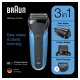 Електробритва чоловіча Braun Series 3 310BT