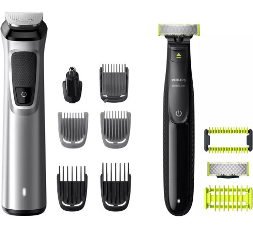 Машинка для стрижки+триммер Philips Multigroom series 9000 12in1 MG9710/90