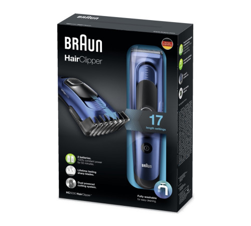 Машинка для стрижки Braun HC5030
