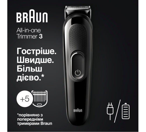 Машинка для стрижки Braun MGK3320