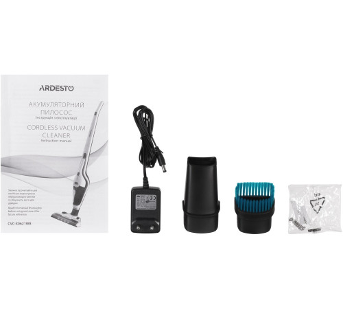 Аккумуляторный пылесос Ardesto CVC-X0621WB