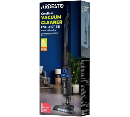Аккумуляторный пылесос Ardesto CVC-X1011BB
