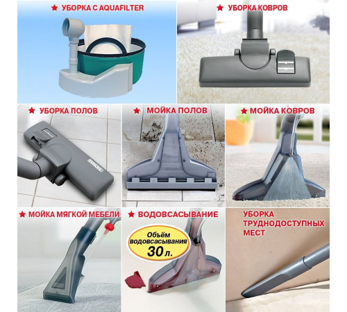 Моющий пылесос Thomas Super 30 S Aquafilter