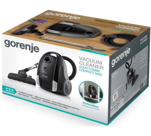 Пылесос Gorenje VCEA11CMBK
