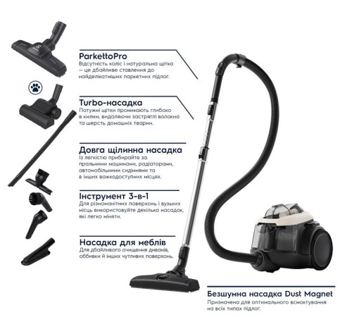 Пылесос Electrolux EL61H4SW