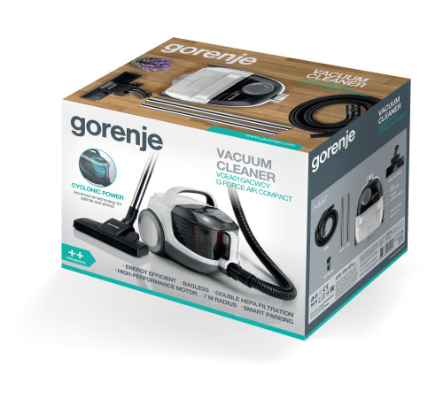 Пылесос без мешка Gorenje VCEA01GACWCY
