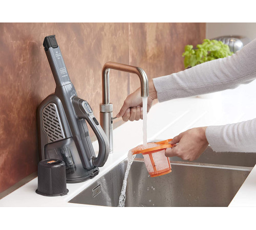 Портативный BLACK&DECKER аккум. пылесос BHHV520JF