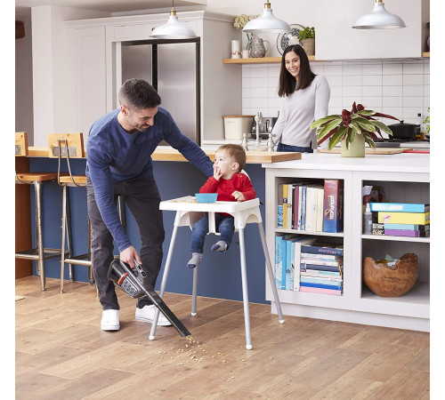 Портативный BLACK&DECKER аккум. пылесос BHHV520JF