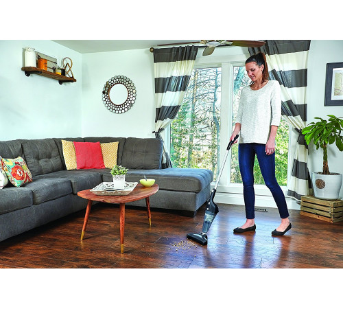 Портативный BLACK&DECKER аккум. пылесос NSVA315J