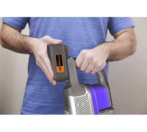 Портативный BLACK&DECKER аккум. электровеник BHFEV362DP