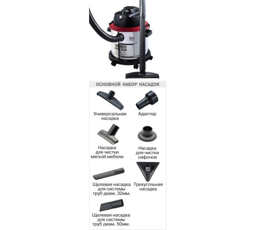 Пылесос профессиональный Thomas INOX 1530 PRO