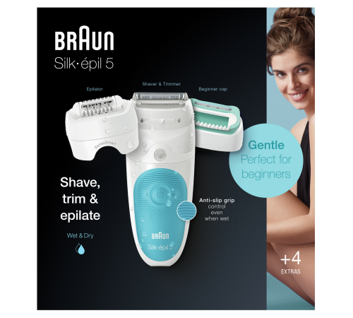 Епілятор Braun Silk-epil 5 SensoSmart SES 5/610