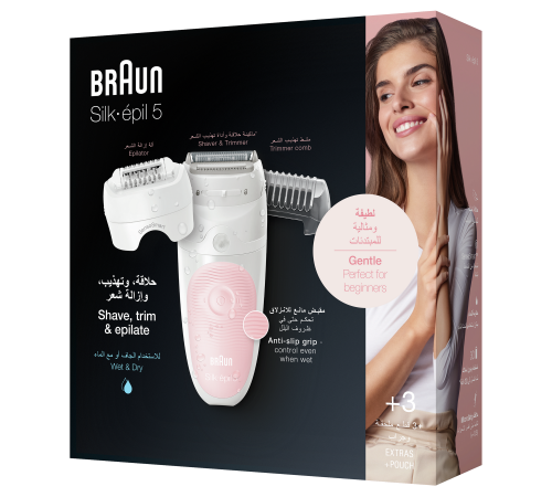 Епілятор Braun Silk-epil 5 SensoSmart SES 5/620