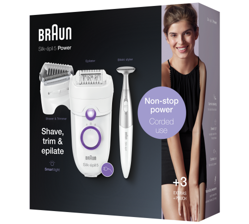 Эпилятор Braun Silk-epil 5 SE 5-825P