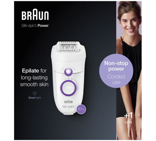 Эпилятор Braun Silk-epil 5 SE 5-505P
