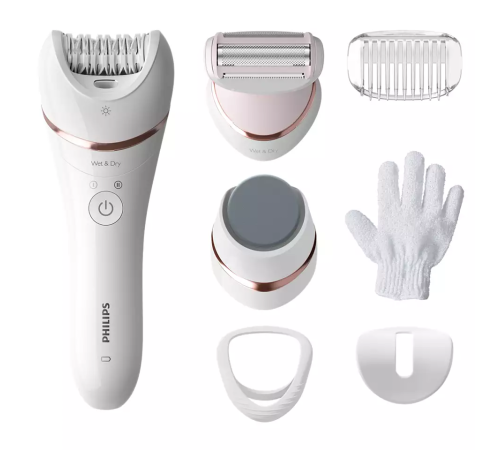 Эпилятор для влажной и сухой эпиляции Philips Series 8000 BRE730/10