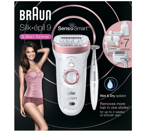 Епілятор Braun Silk-epil 9 SensoSmart SES 9/890