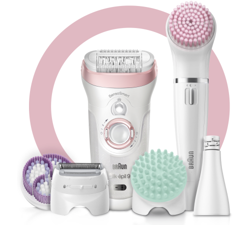 Епілятор Braun Silk-epil 9 SkinSpa SensoSmart SES 9/995 BS