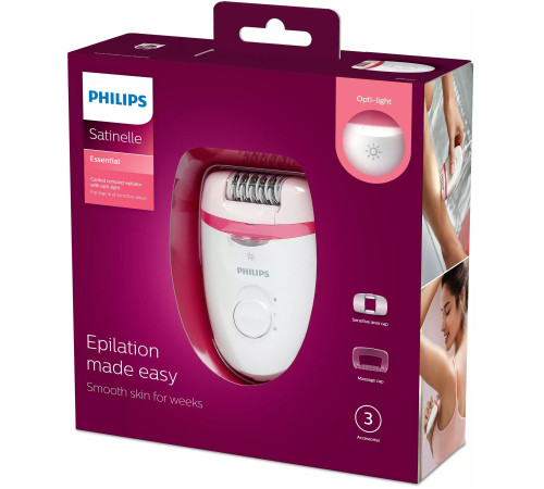 Эпилятор Philips Satinelle Essential BRE255/00