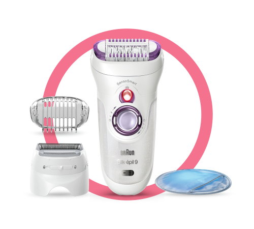 Эпилятор Braun Silk-epil SensoSmart 9 SES 9/710
