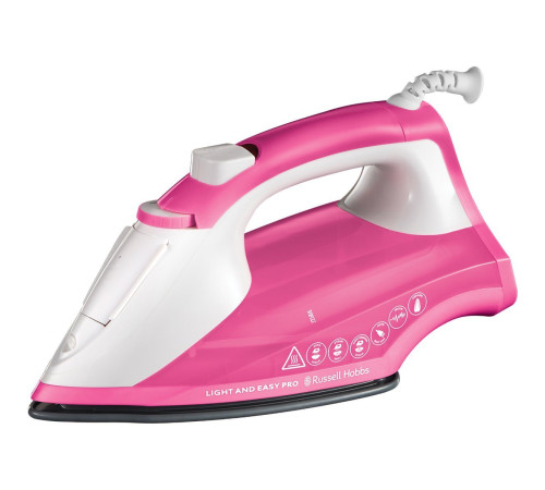Утюг Russell Hobbs 26461-56 Light & Easy Pro Iron белый+ розовый