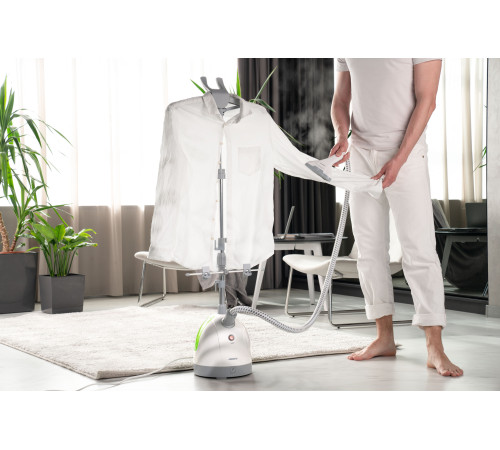 Вертикальный отпариватель Ardesto IR-C8815-S белый с зелёным