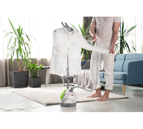 Вертикальный отпариватель Ardesto IR-C8815-S белый с зелёным