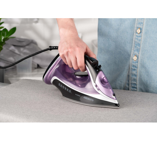 Утюг Ardesto IR-B2234 фиолетовый с черным
