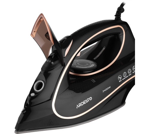 Утюг Ardesto IR-B2235 черный с золотым