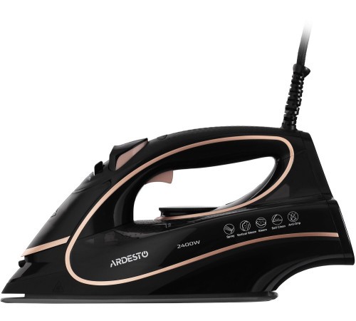 Утюг Ardesto IR-B2235 черный с золотым