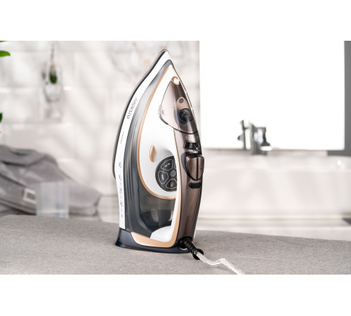 Утюг Ardesto IR-B2245-E белый с серым