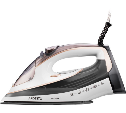 Утюг Ardesto IR-B2245-E белый с серым