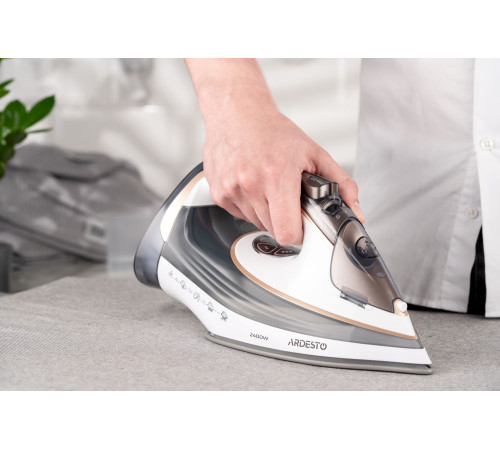 Утюг Ardesto IR-B2245-E белый с серым