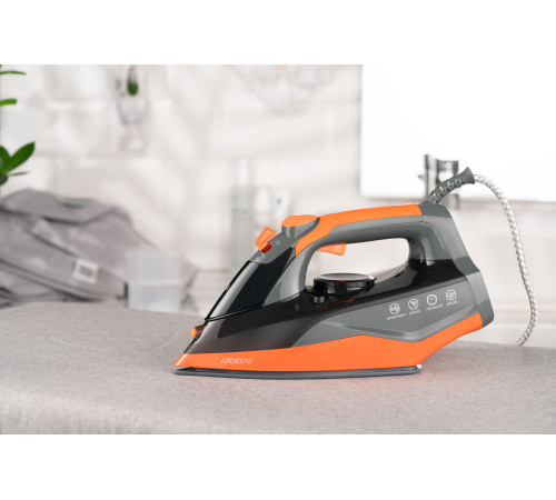 Утюг Ardesto IR-C2233-GR Черный с красным